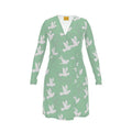 Spring Wrap Dress in Trend Color Mint