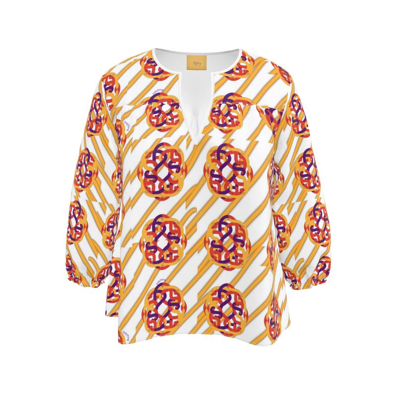 Roman Silk crepe Womens Blouse