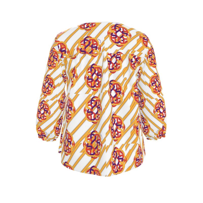 Roman Silk crepe Womens Blouse