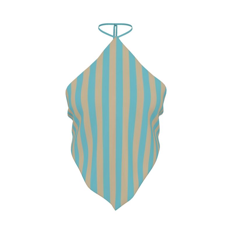 Amalfi Striped Bandana Top