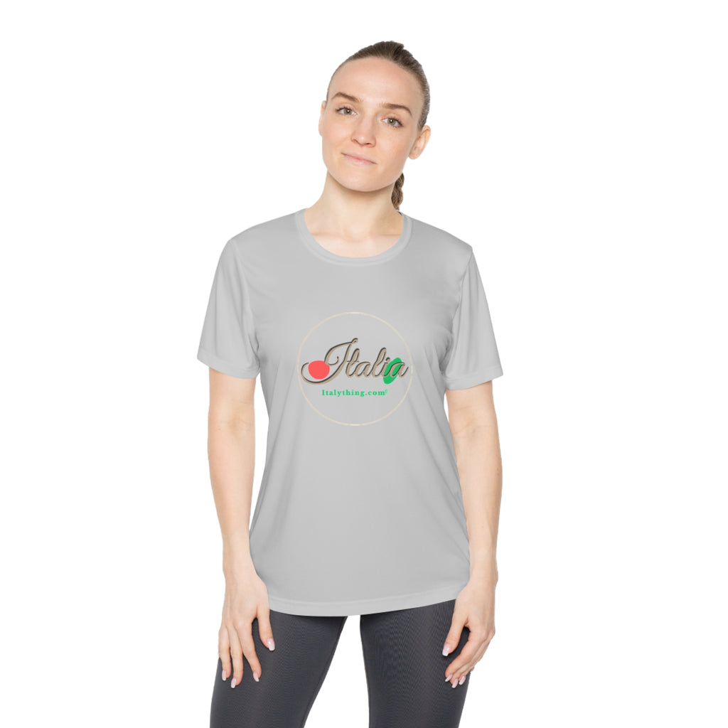 Italia Logo Damen-Wettkämpfer-T-Shirt