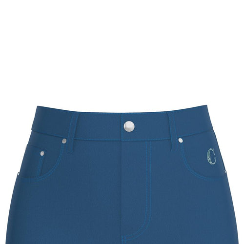 Lake Como Denim Midi Skirt