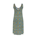 Sicilian Light - Summer Sleeveless Midi Dress