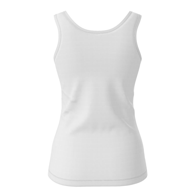 Milano Whtie Ladies Vest Top
