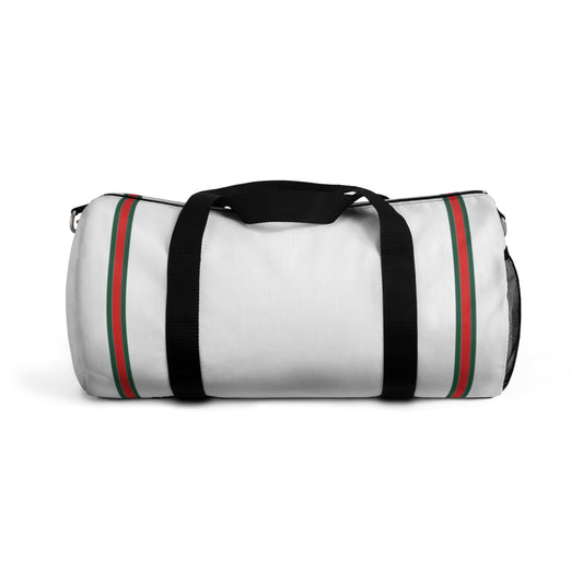Stylish Duffel Bag with Italian Stripes for Fitness, Travel, Yoga, Gym, Weekend Getaways, Casual Chic, Vacation Essentials