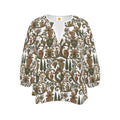 Toscana Harvest Silk Blouse