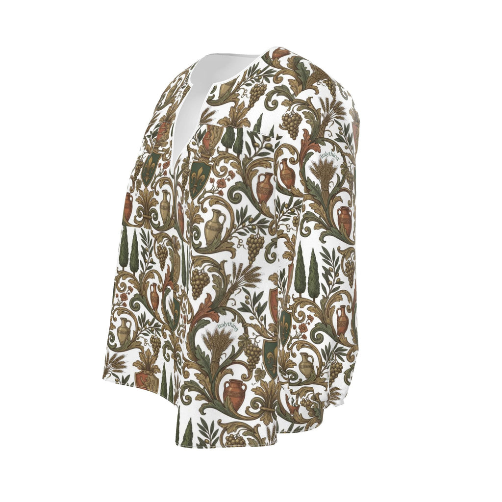 Toscana Harvest Silk Blouse