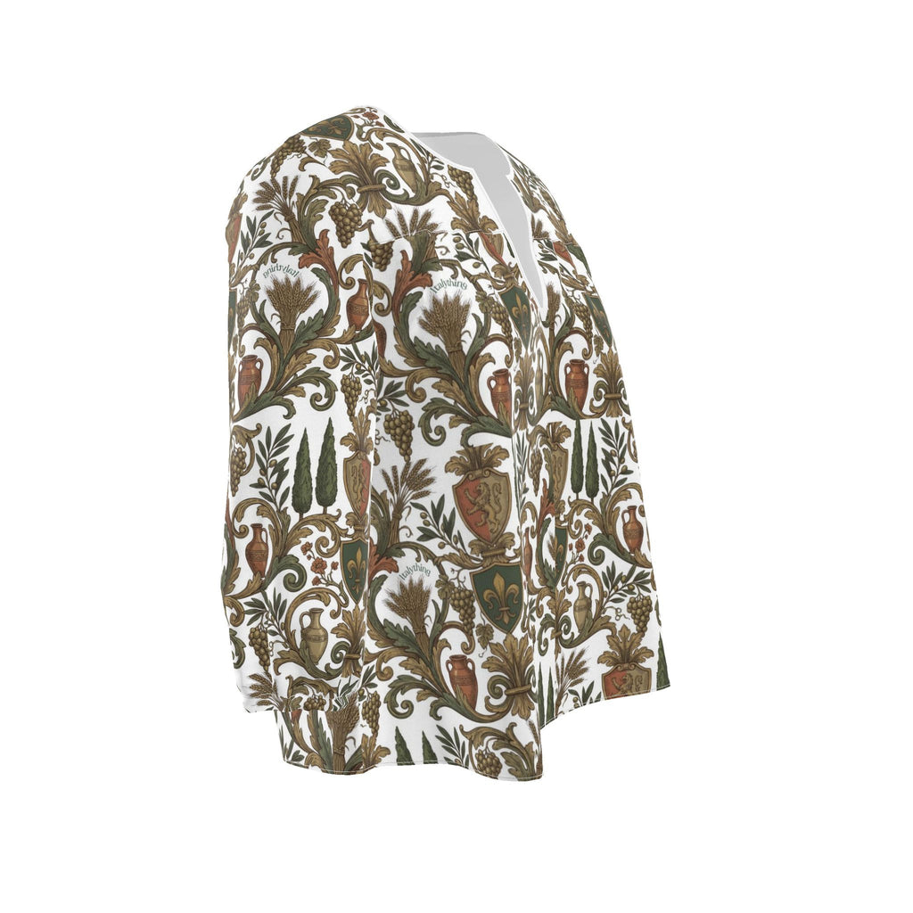 Toscana Harvest Silk Blouse