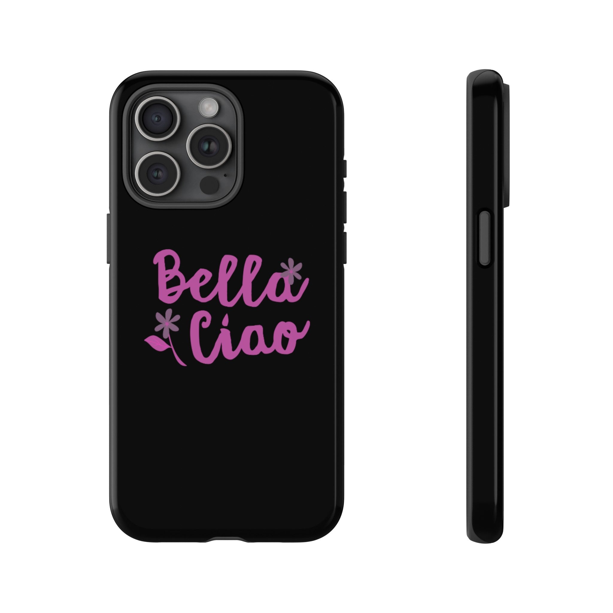 Ciao Bella Black Phone Tough Case