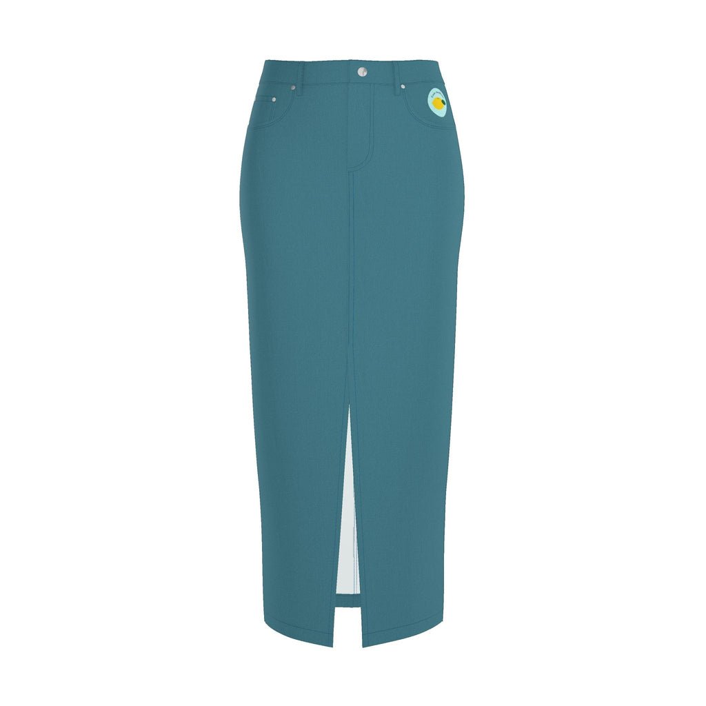 Amalfi Denim Maxi Skirt