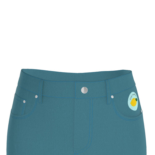 Amalfi Denim Maxi Skirt