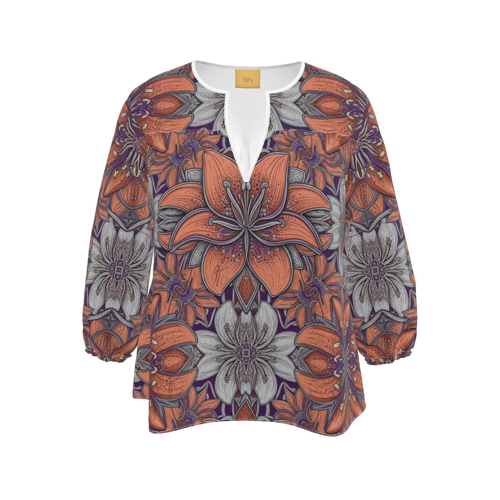 Arte Firenze Womens Silk Blouse