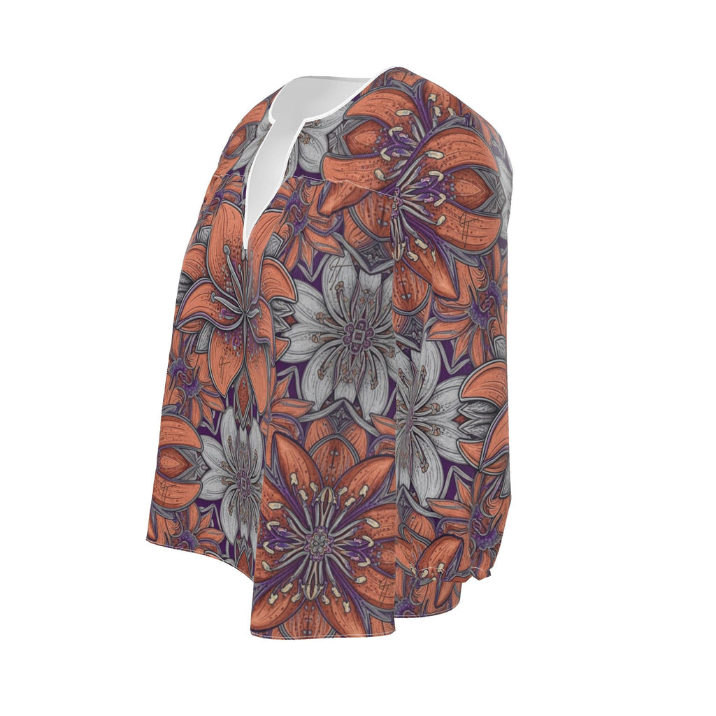 Arte Firenze Womens Silk Blouse