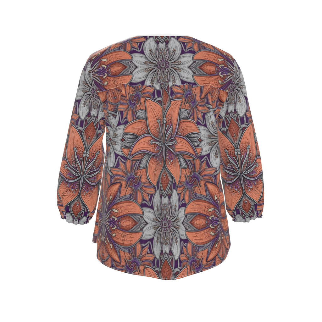 Arte Firenze Womens Silk Blouse