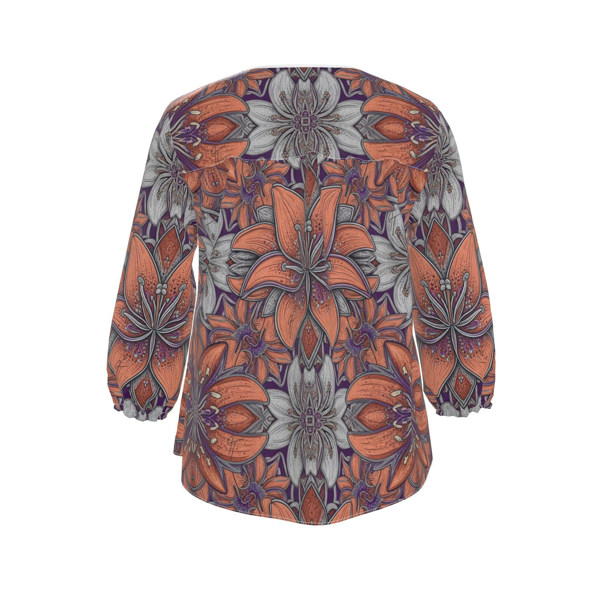 Arte Firenze Womens Silk Blouse