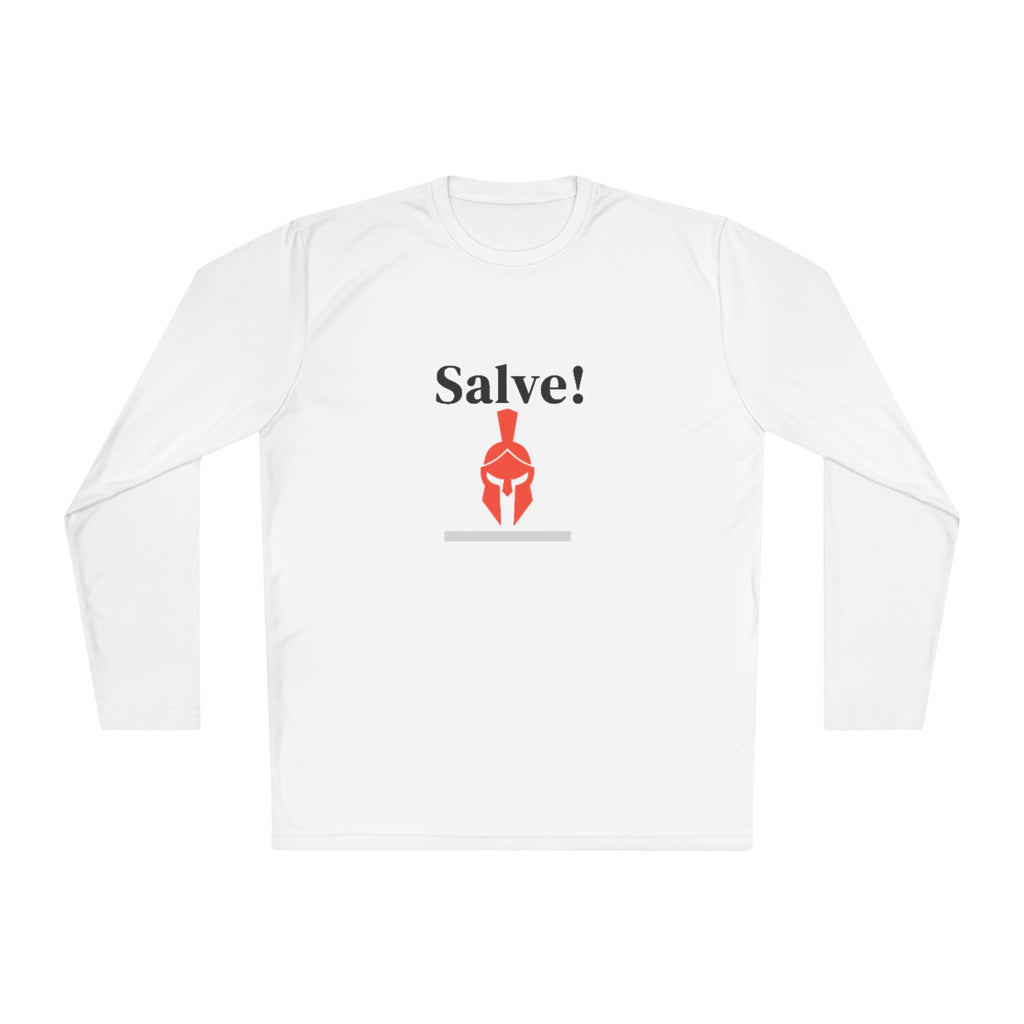 Rome Salve Long Sleeve Tee, Gladiator Inspired Design, Perfect Gift for History Lovers, Casual Everyday Wear