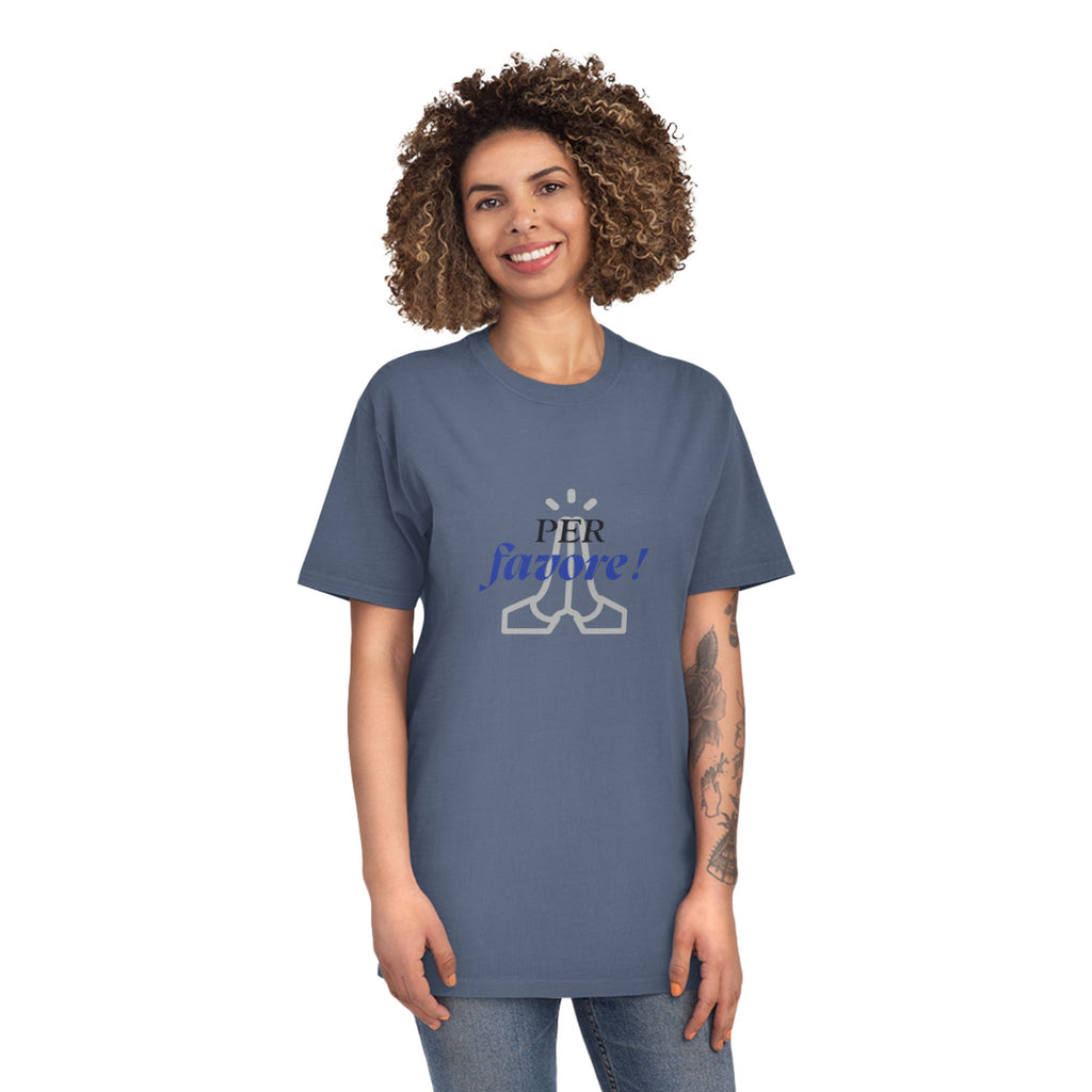 'PER favore!' Design Unisex Faded T-Shirt - ' for Casual Chic Vibes - Learn Italian the Fun way!