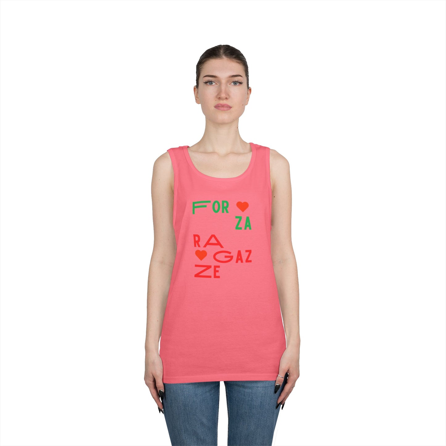 Forza Ragazze Tank Top – Italian Girls Support Tee