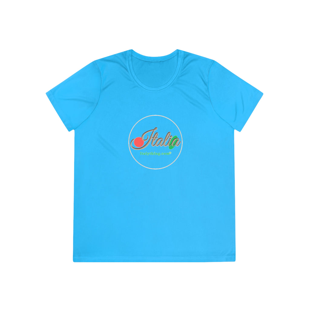Italia Logo Damen-Wettkämpfer-T-Shirt