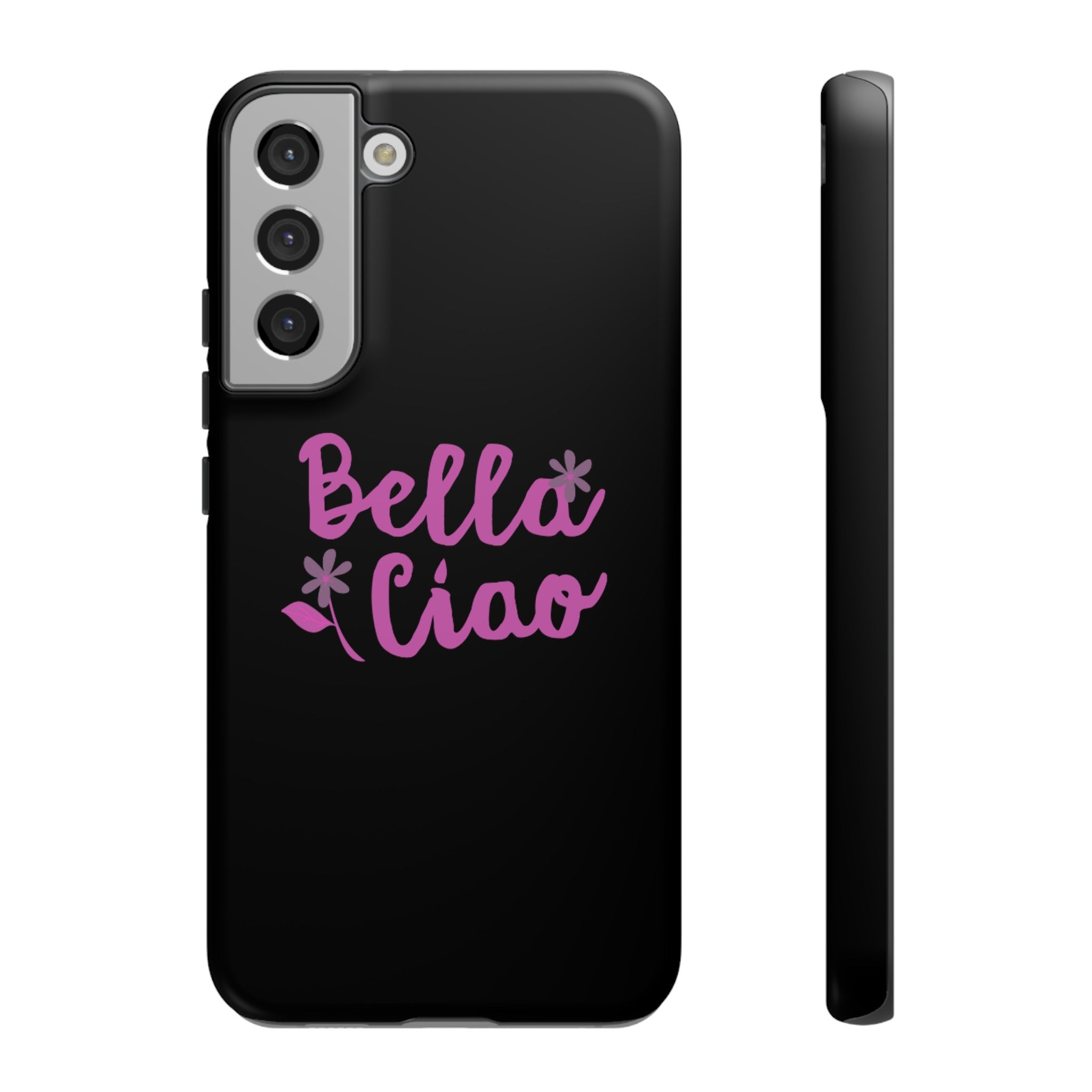 Ciao Bella Black Phone Tough Case