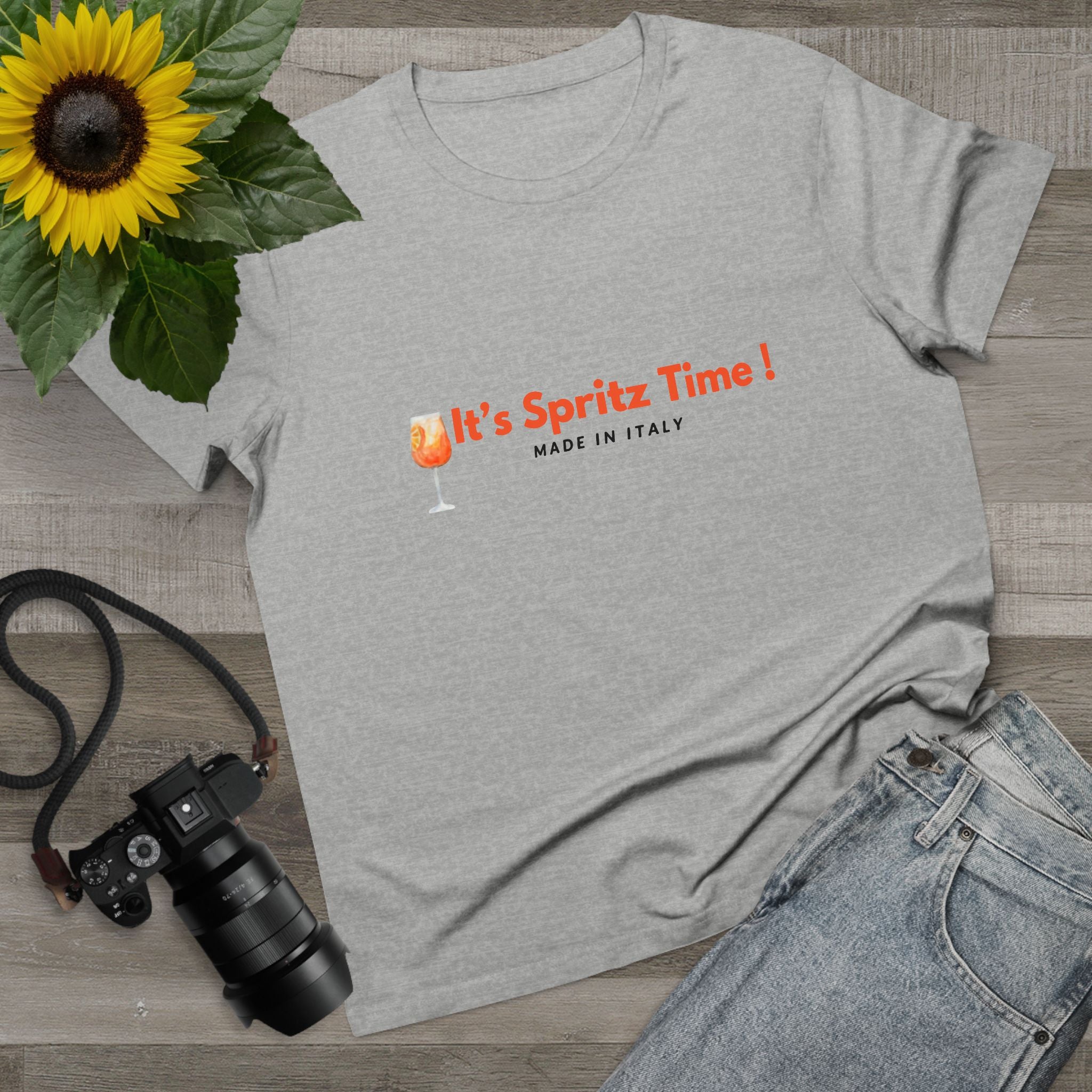 Es ist Spritz-Zeit! Damen-T-Shirt – Italienisches Aperitivo-Grafik-Shirt