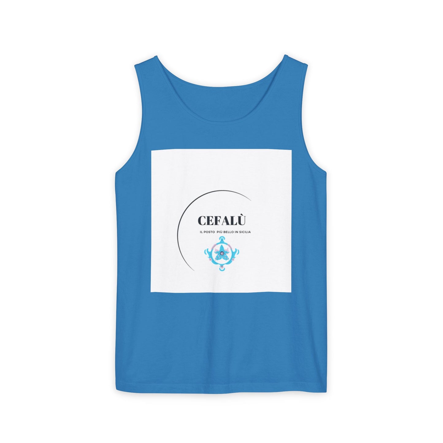 Cefalù Tank Top - Coastal Vibes from Sicily