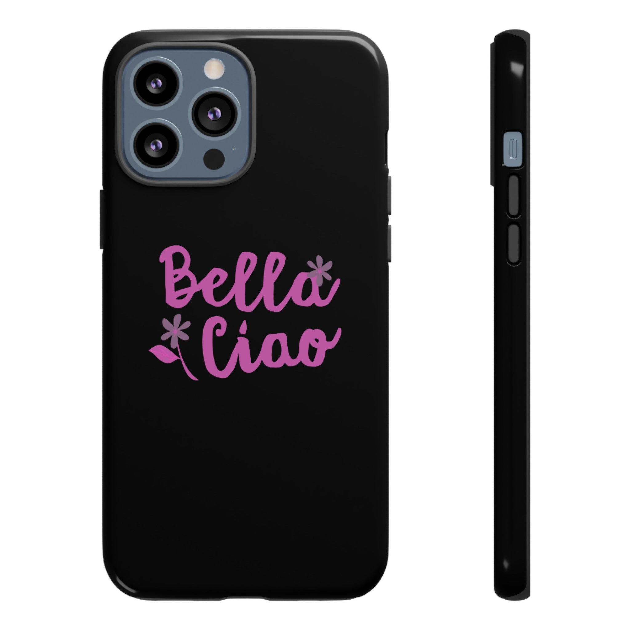 Ciao Bella Black Phone Tough Case