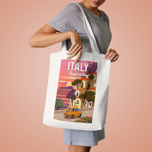 Positano Cotton Tote Bag