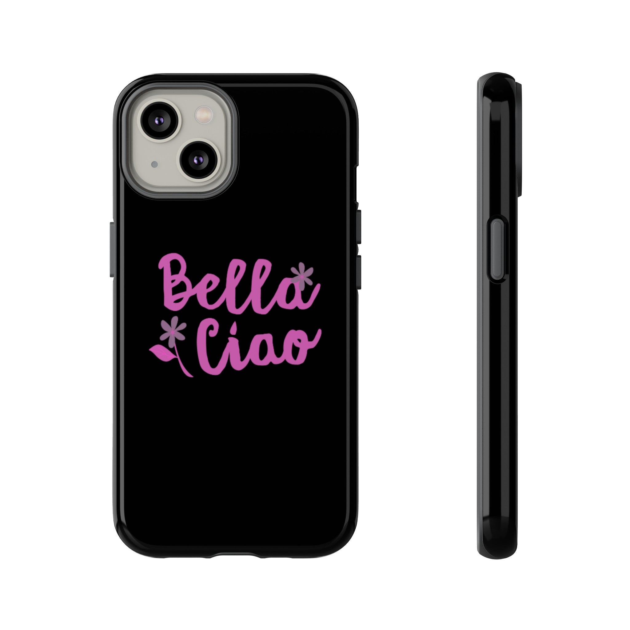 Ciao Bella Black Phone Tough Case