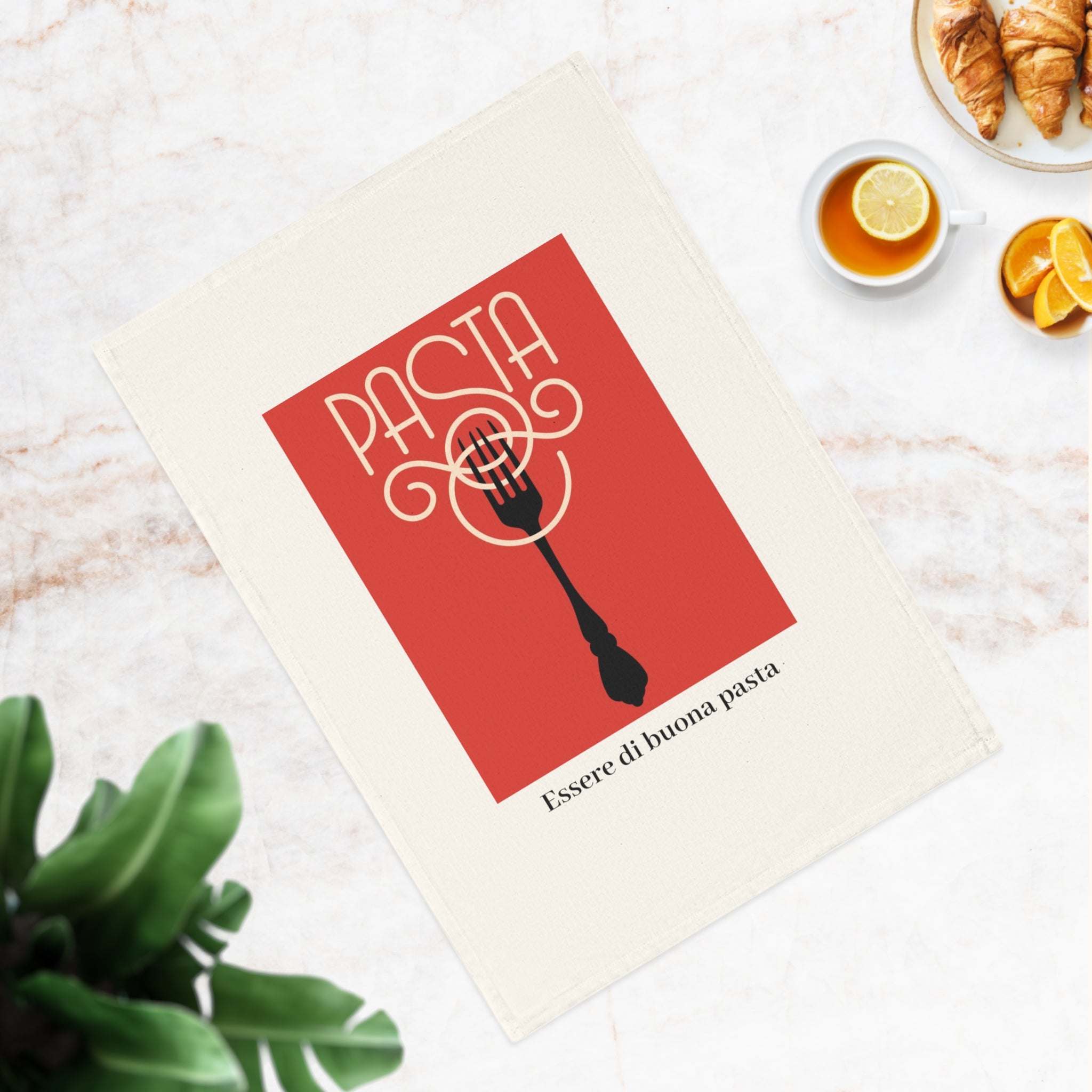Pasta Lovers Tea Towel - Perfect Kitchen Decor