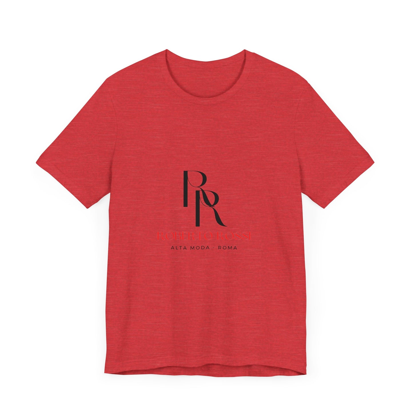 Italian Branded Rome Jersey Short Sleeve Tee - Roberto Rossi - Alta Moda - Roma