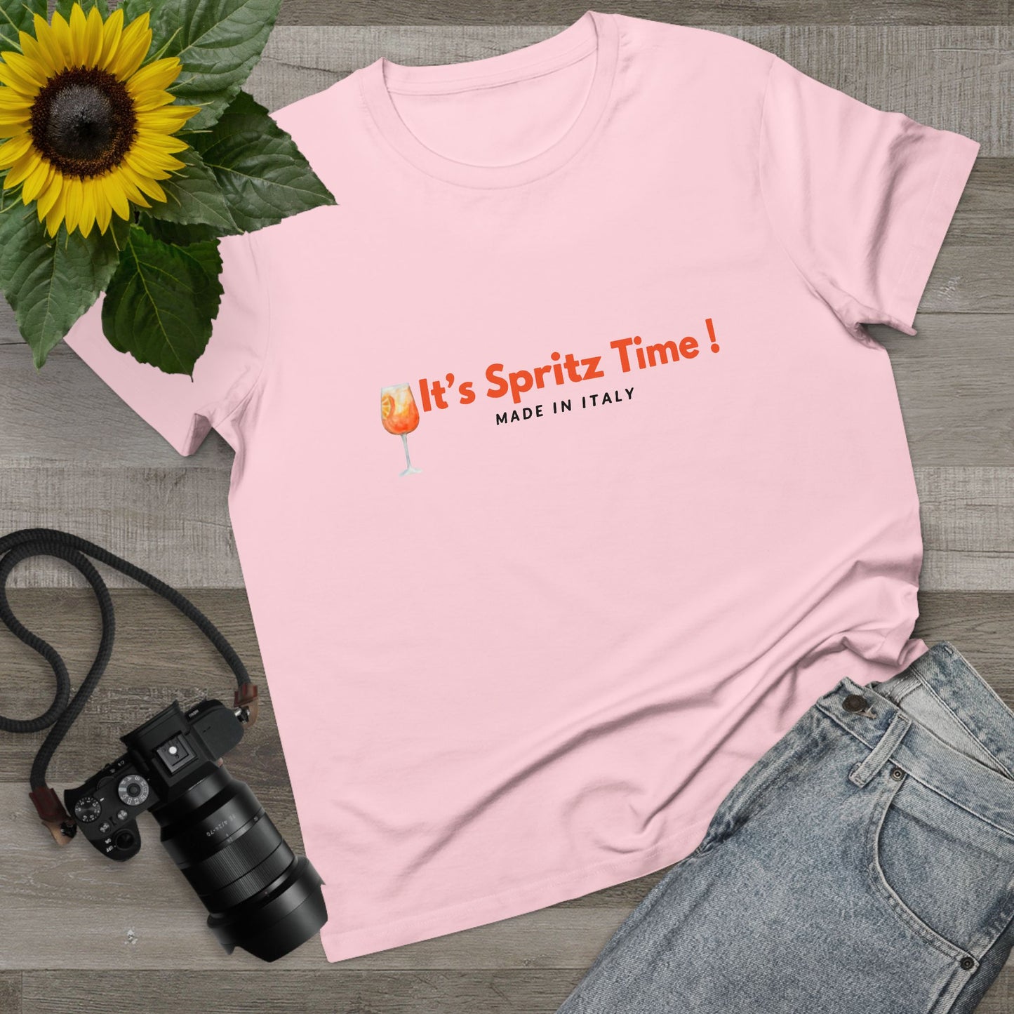 It’s Spritz Time! Women’s Tee — Italian Aperitivo Graphic Shirt