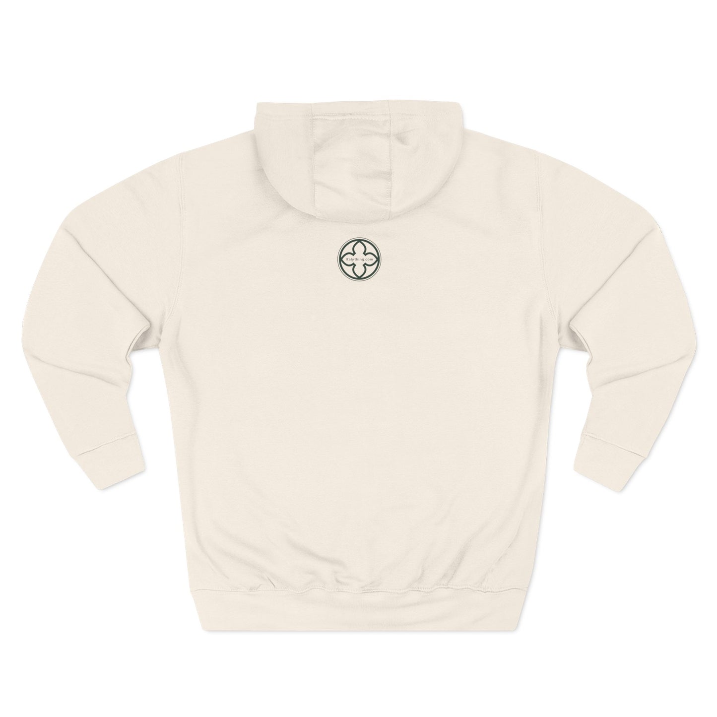 Venezia - La Serenessima Three-Panel Fleece Hoodie - Cozy & Stylish Italian-Inspired Winter Wear