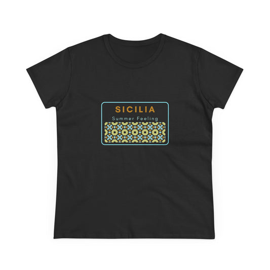Sicilia Summer Feeling - Women's Midweight Cotton Tee