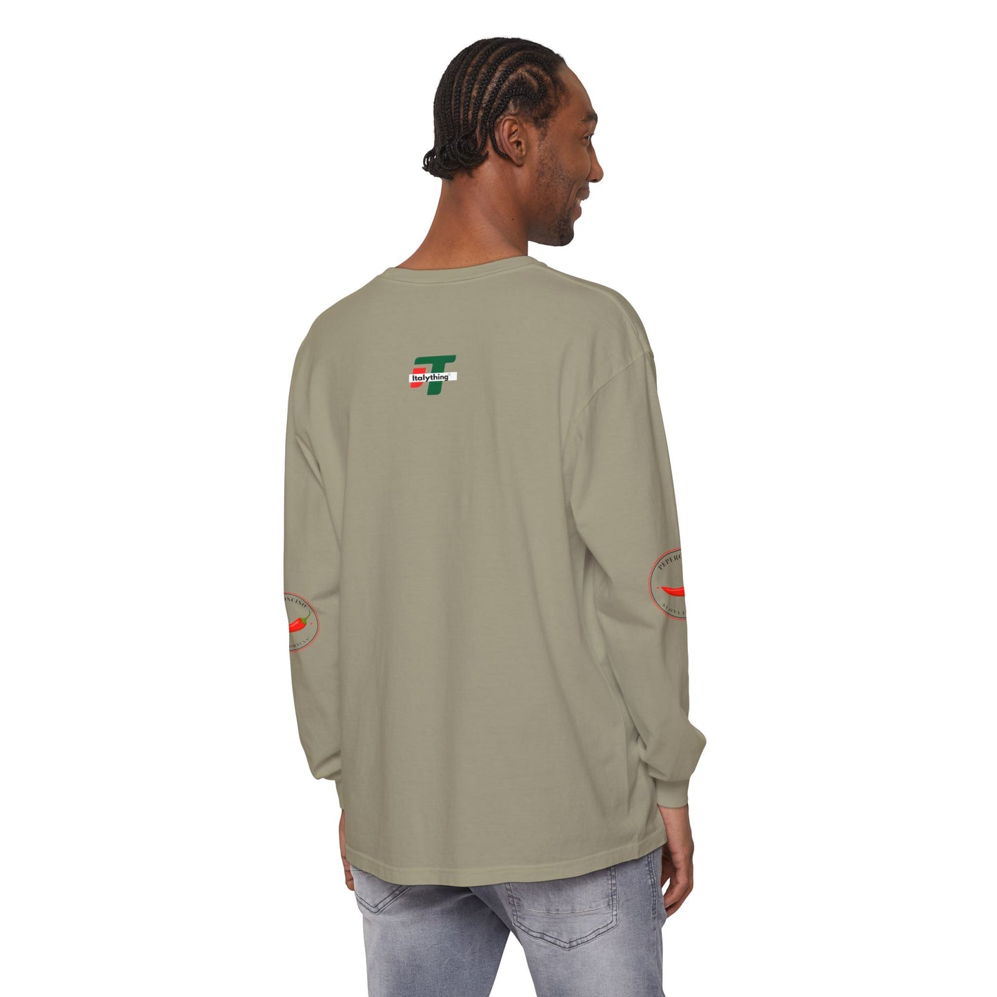 Napoli Long Sleeve Tee, Casual Streetwear, Napoli Pride. Perfect for Travel