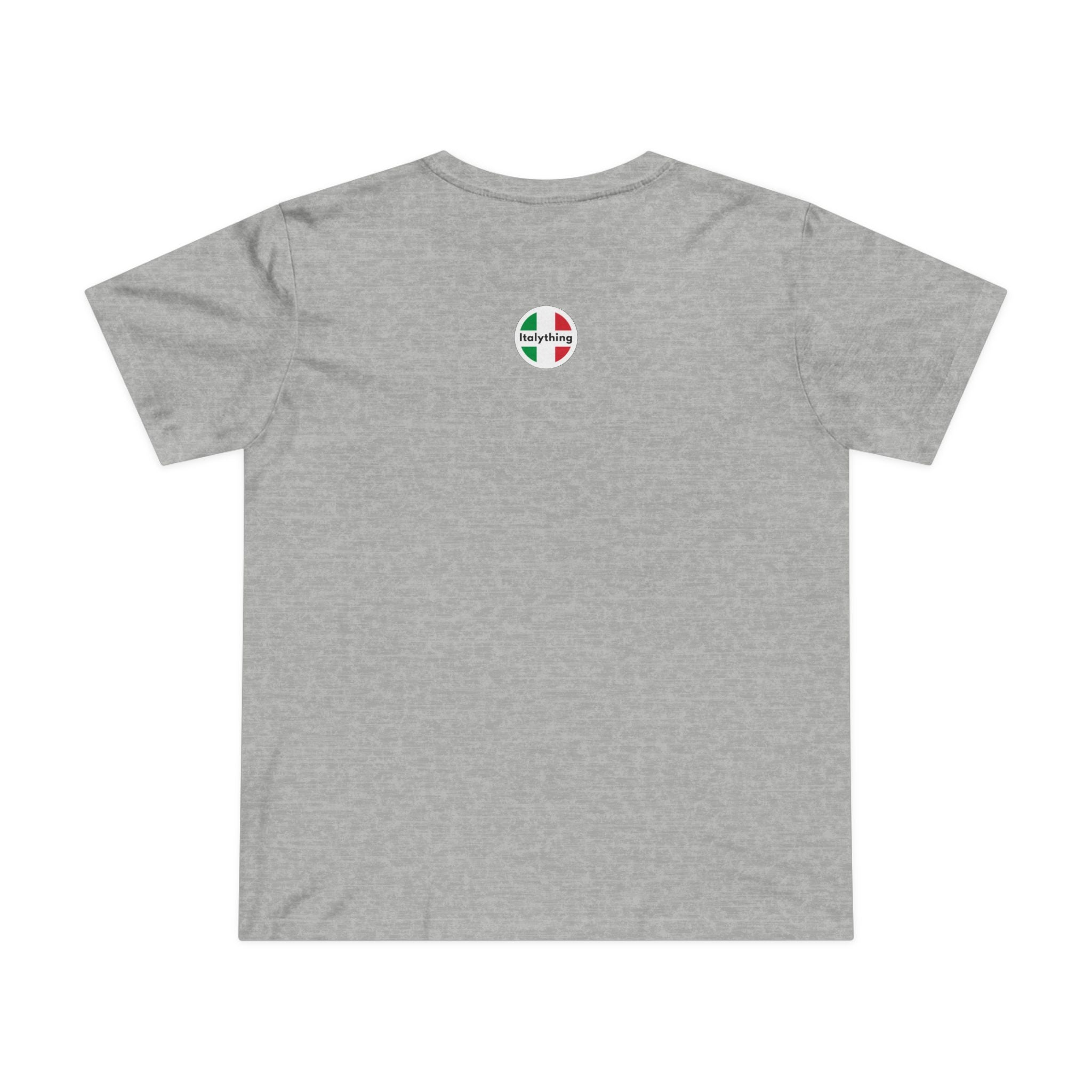 La Dolce Vita Damen-T-Shirt – T-Shirt mit italienischer Flagge