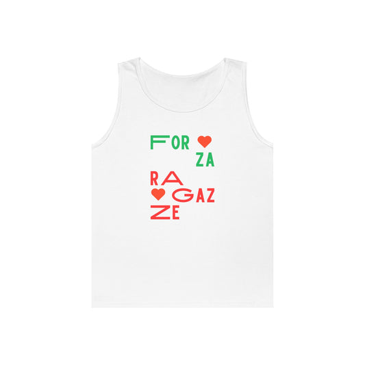 Forza Ragazze Tank Top – Italian Girls Support Tee