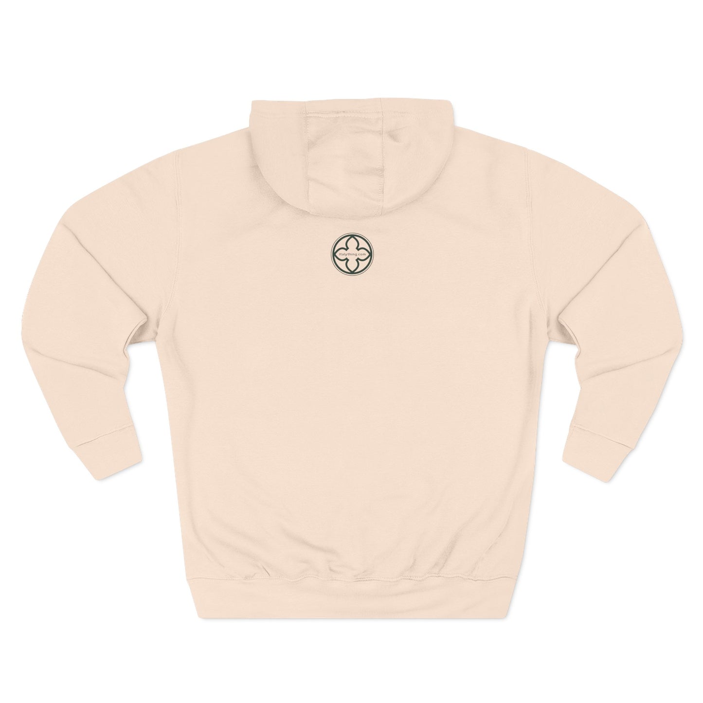 Venezia - La Serenessima Three-Panel Fleece Hoodie - Cozy & Stylish Italian-Inspired Winter Wear