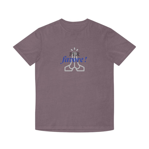 'PER favore!' Design Unisex Faded T-Shirt - ' for Casual Chic Vibes - Learn Italian the Fun way!