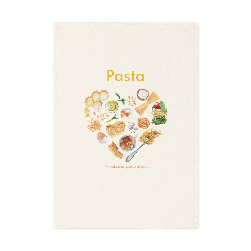 Geschirrtuch aus Baumwolle mit Pasta-Logo aus unserer Cucina Italiana Kollektion
