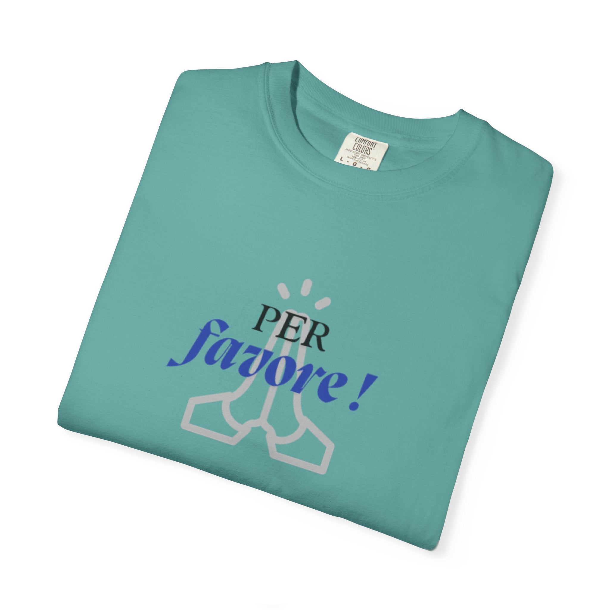 Italian Expression "Per favore"  Graphic Fun T-Shirt