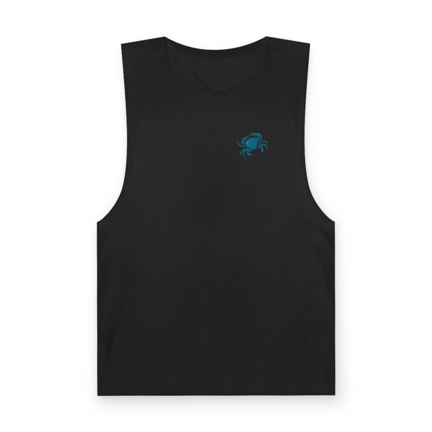 Marine Life – Tanktop mit kleiner blauer Krabbe — Muskelshirt