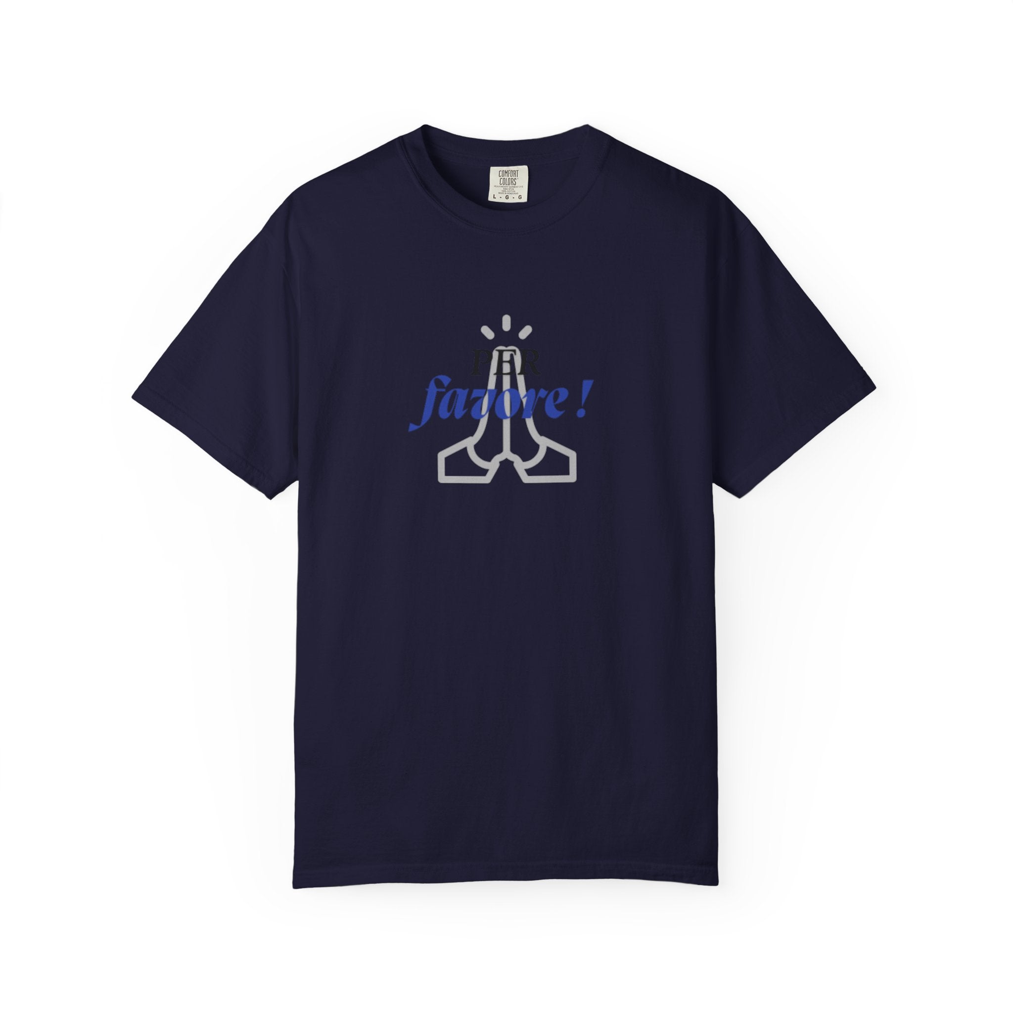 Italian Expression "Per favore"  Graphic Fun T-Shirt