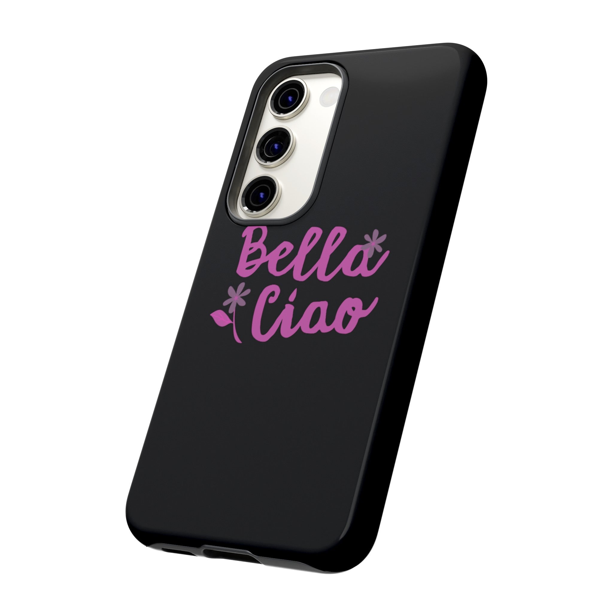 Ciao Bella Black Phone Tough Case