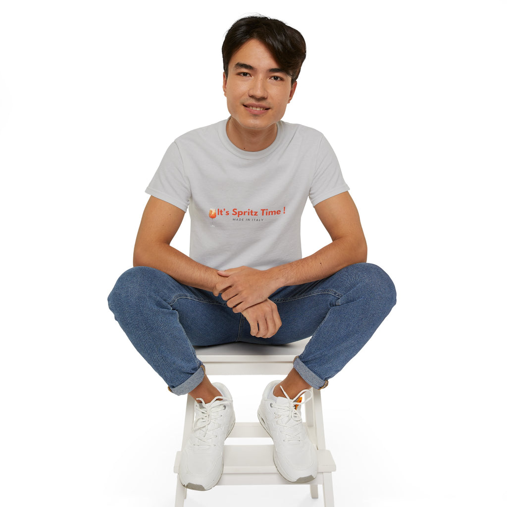It's Spritz Time! Unisex Cotton Tee - Perfect for Summer Gatherings & Celebrations