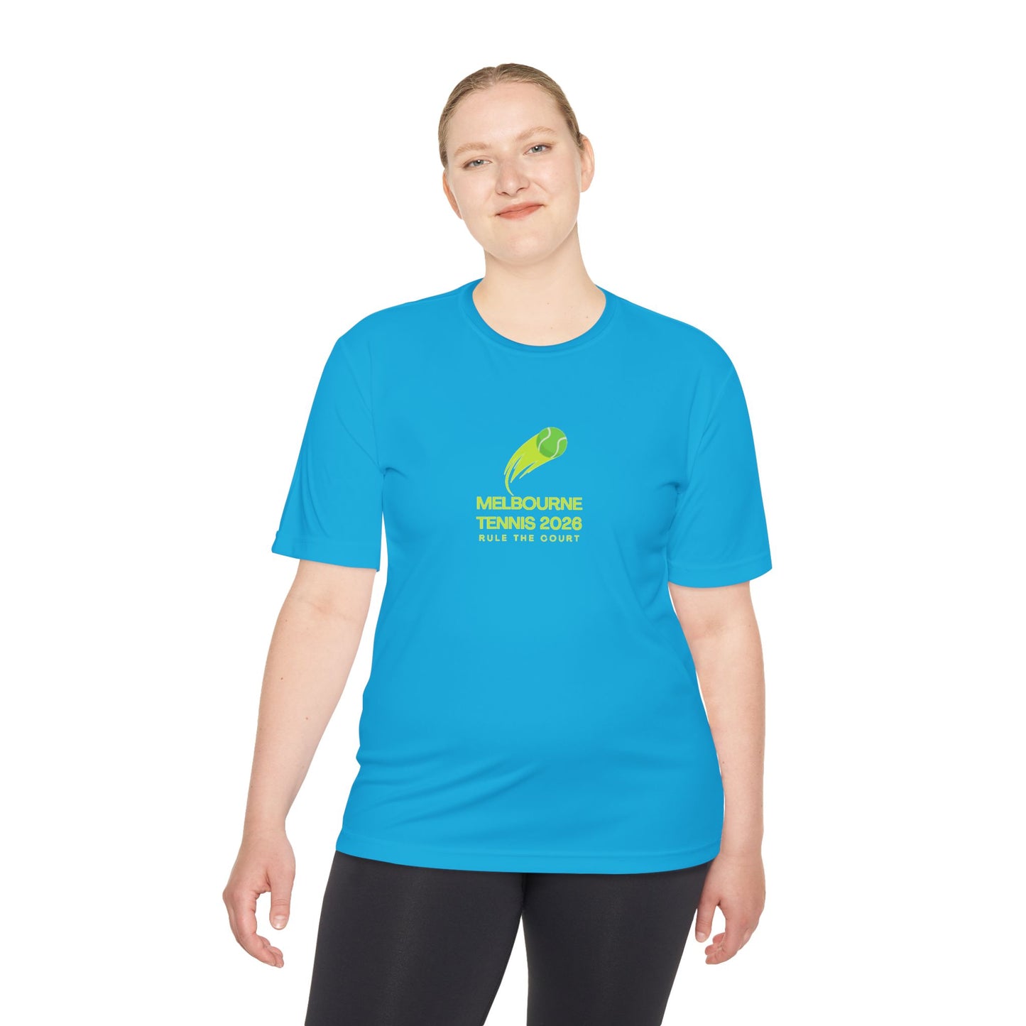 Melbourne Tennis 2026 Unisex Moisture Wicking Tee - Rule the Court! - perfect for Tennis Enthusiasts