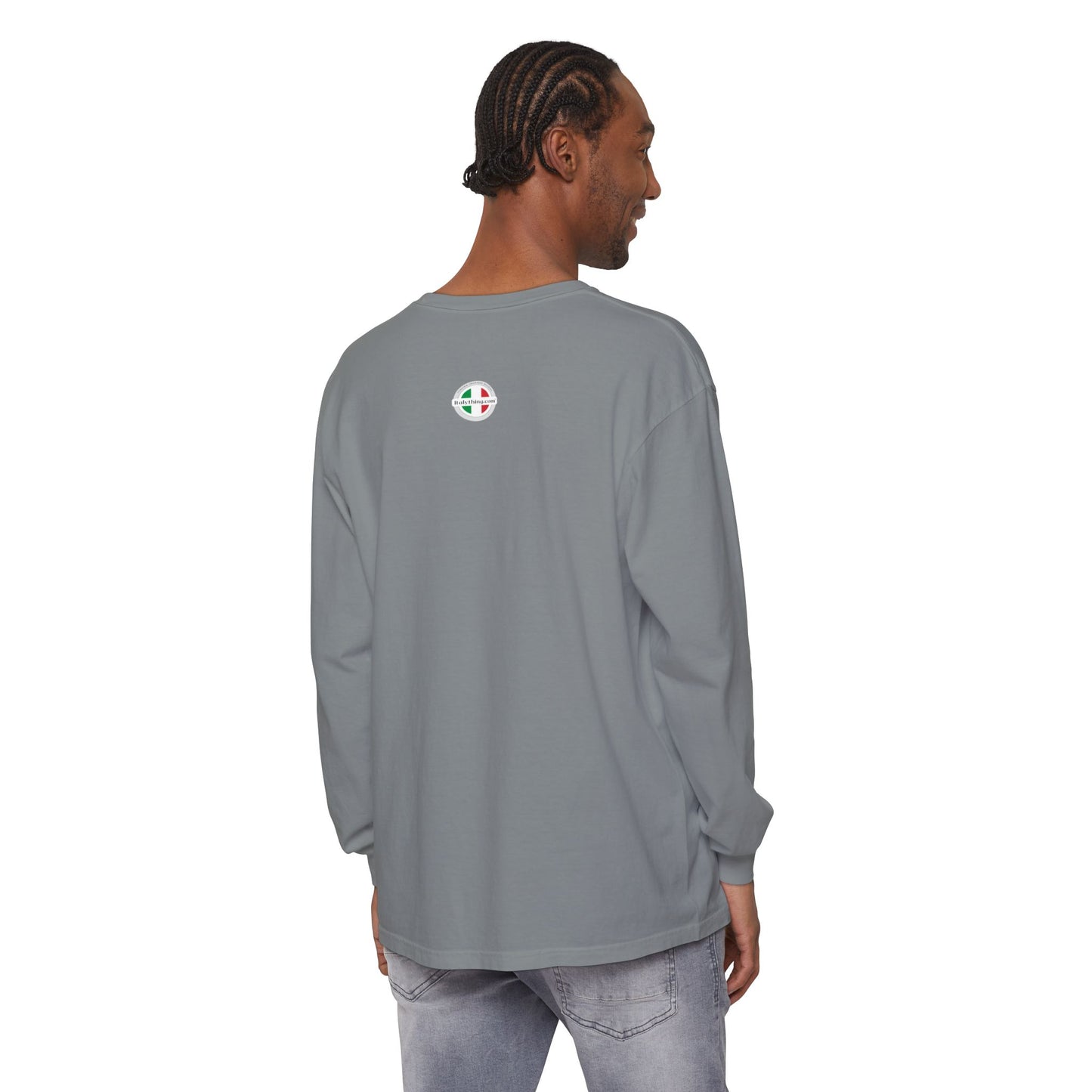 Italything Logo Unisex Long Sleeve T-Shirt – Perfect for Holidays & Casual Wear