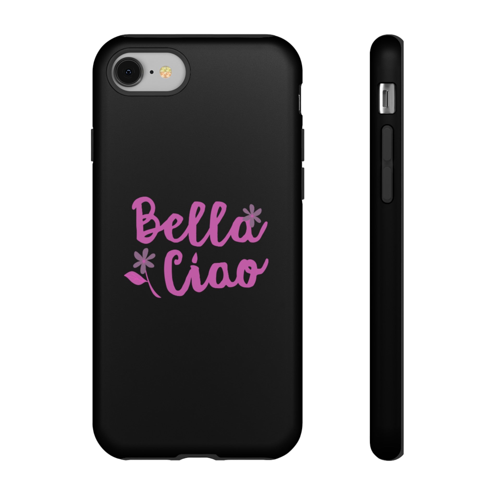 Ciao Bella Black Phone Tough Case