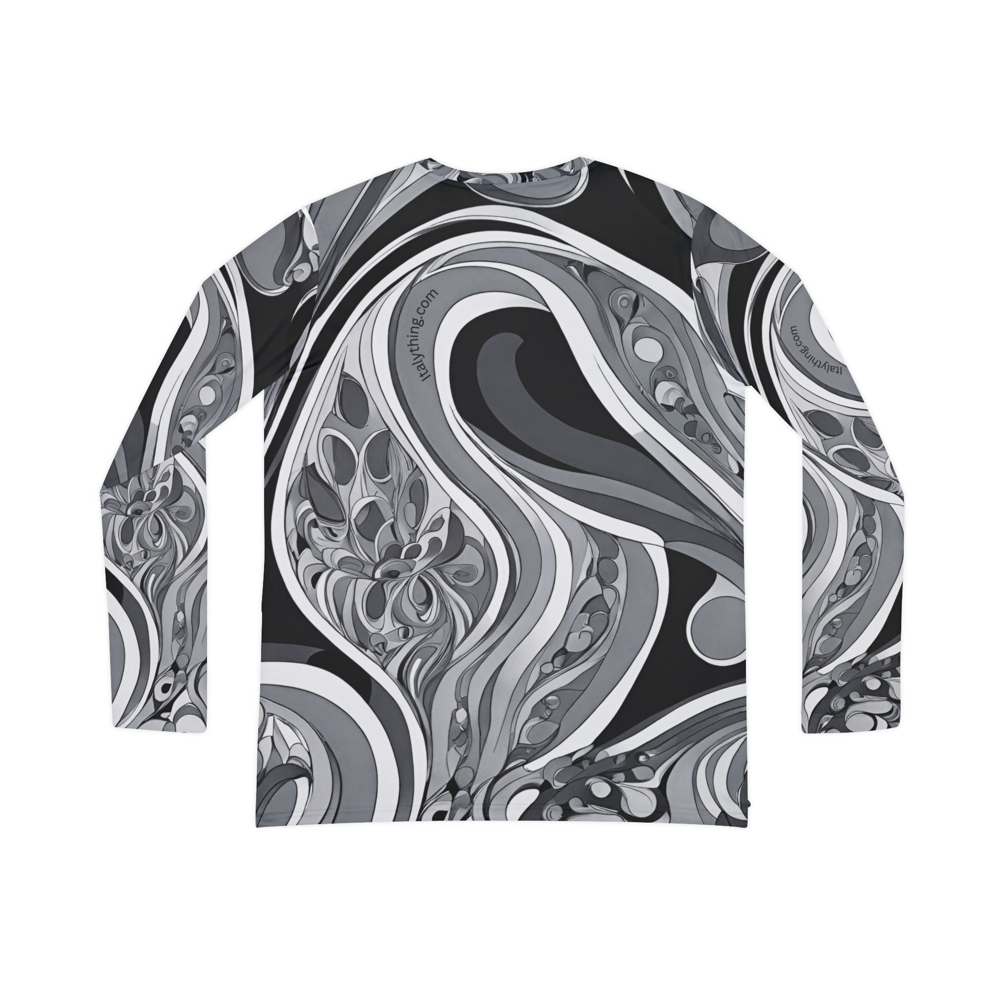 Chic Pucci-style Print Sleeve V-Neck Shirt, Trendy Women’s Fashion, Perfect for Work Travel