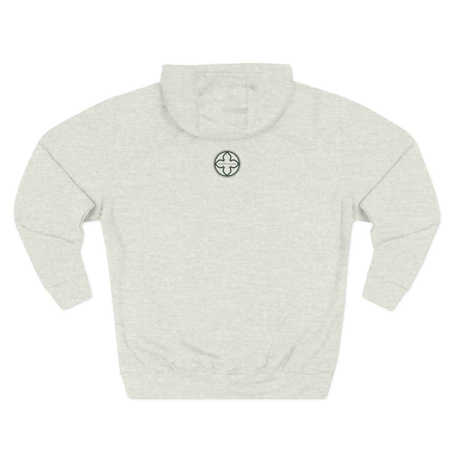 Venezia - La Serenessima Three-Panel Fleece Hoodie - Cozy & Stylish Italian-Inspired Winter Wear